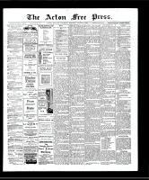 Acton Free Press (Acton, ON), August 8, 1907