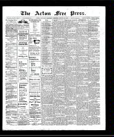 Acton Free Press (Acton, ON), August 22, 1907