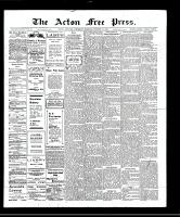 Acton Free Press (Acton, ON), October 17, 1907