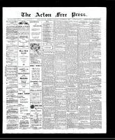 Acton Free Press (Acton, ON), November 28, 1907