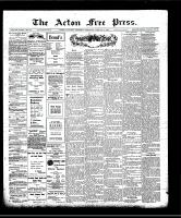 Acton Free Press (Acton, ON), January 2, 1908