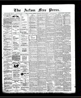 Acton Free Press (Acton, ON), January 16, 1908