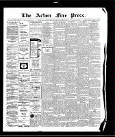 Acton Free Press (Acton, ON), August 27, 1908