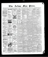 Acton Free Press (Acton, ON), November 26, 1908