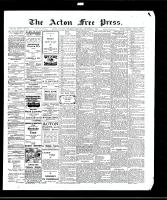 Acton Free Press (Acton, ON), December 31, 1908