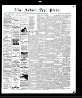 Acton Free Press (Acton, ON), February 25, 1909