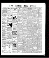 Acton Free Press (Acton, ON), March 11, 1909