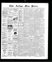 Acton Free Press (Acton, ON), March 25, 1909