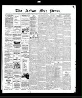 Acton Free Press (Acton, ON), April 8, 1909
