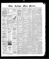 Acton Free Press (Acton, ON), May 13, 1909