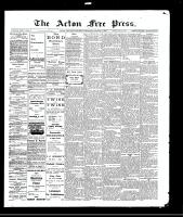 Acton Free Press (Acton, ON), August 5, 1909