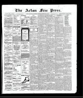 Acton Free Press (Acton, ON), December 16, 1909