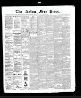 Acton Free Press (Acton, ON), August 25, 1910