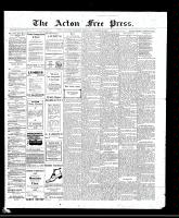 Acton Free Press (Acton, ON), September 29, 1910