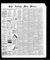 Acton Free Press (Acton, ON), October 27, 1910