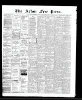 Acton Free Press (Acton, ON), December 29, 1910