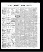 Acton Free Press (Acton, ON), January 19, 1911