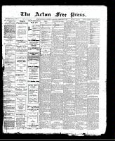 Acton Free Press (Acton, ON), February 9, 1911
