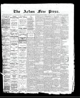 Acton Free Press (Acton, ON), February 16, 1911