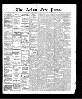 Acton Free Press (Acton, ON), February 23, 1911