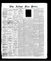 Acton Free Press (Acton, ON), March 2, 1911