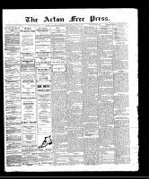 Acton Free Press (Acton, ON), March 9, 1911