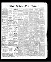 Acton Free Press (Acton, ON), September 21, 1911