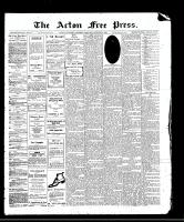 Acton Free Press (Acton, ON), October 5, 1911