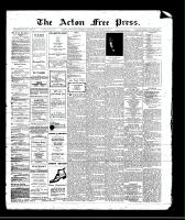 Acton Free Press (Acton, ON), October 26, 1911