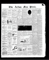 Acton Free Press (Acton, ON), November 2, 1911