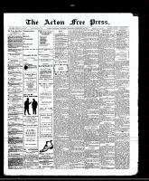 Acton Free Press (Acton, ON), February 22, 1912