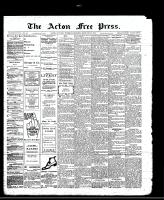 Acton Free Press (Acton, ON), February 29, 1912