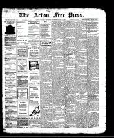 Acton Free Press (Acton, ON), August 1, 1912