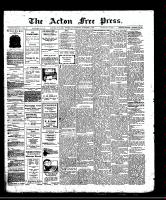 Acton Free Press (Acton, ON), October 2, 1913