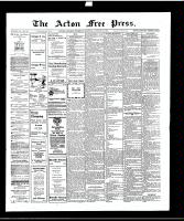 Acton Free Press (Acton, ON), January 28, 1915