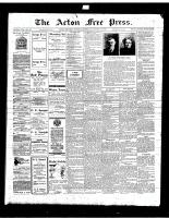 Acton Free Press (Acton, ON), January 11, 1917
