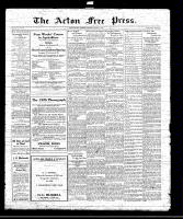 Acton Free Press (Acton, ON), January 1, 1920