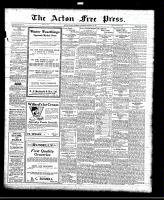 Acton Free Press (Acton, ON), February 10, 1921