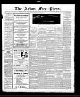 Acton Free Press (Acton, ON), April 7, 1921