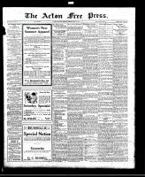 Acton Free Press (Acton, ON), May 19, 1921