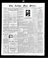 Acton Free Press (Acton, ON), August 18, 1921