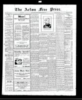 Acton Free Press (Acton, ON), August 25, 1921