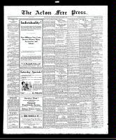 Acton Free Press (Acton, ON), September 22, 1921