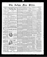 Acton Free Press (Acton, ON), October 13, 1921