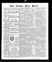 Acton Free Press (Acton, ON), November 24, 1921