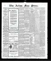 Acton Free Press (Acton, ON), January 5, 1922