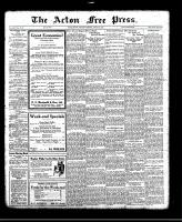 Acton Free Press (Acton, ON), January 26, 1922