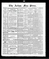 Acton Free Press (Acton, ON), April 6, 1922