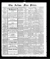 Acton Free Press (Acton, ON), May 4, 1922