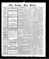Acton Free Press (Acton, ON), May 11, 1922
